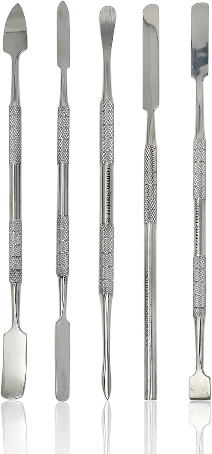 CYNAMED 5PC Spatula Wax & Clay Sculpting Tool Set by Cynamed