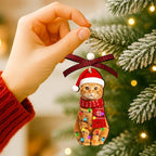 Orange Tabby Cat Ornament - Image 4