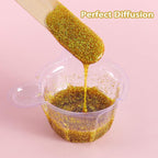Renfio Holographic Ultra Fine Glitter Powder Metallic Resin Glitter 2.11 Oz PET - Image 7