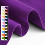 Purple Soft Felt Fabric Sheet 36" x 36", 1.6mm Thick, Premium Craft Felt by Grainear