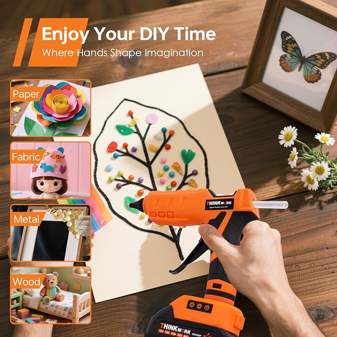 THINKWORK 20V Cordless Glue Gun - Image 8