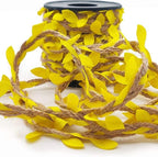 33 feet Natural Twine Yellow Leaf Jute 3ply 2MM Rope Hemp Burlap Ribbon String - Image 5