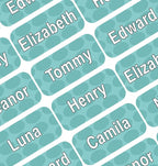 Personalized Name Labels for Kids – 60 Waterproof Peel-and-Stick Labels for by GILBIN