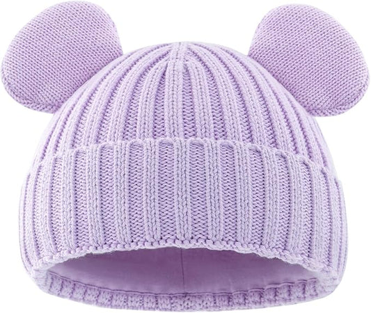 Toddler Boy Winter Beanie Baby Knit Hat Warm Girl Beanies Newborn Cute Hats for Kids