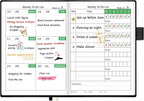UpUDo Weekly Planner with Calendar, 160 pages Habits Tracker Journal by UpUDo