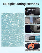 TOEPODO Cast Acrylic Sheet Pearlescent Ripple Acrylic Sheet 1/8“ Thickness - Image 3
