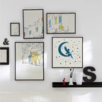 GORGECRAFT Moon Goddess Logo Stencil Reusable Star Wall Painting Template Large - Image 6