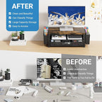OPNICE Desk Organizers and Accessories, Computer Monitor Stand Riser - Image 2