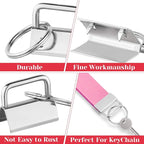 Key Fob Hardware Set, Shynek 50PCS Lanyard Key Fob Hardware 1 Inch - Image 7