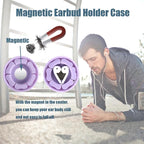 MAIRUI Wired Earbud Case Earphone Headphone Cord Organizer Earbuds Wrap Soft - Image 2