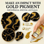 Metallic 24K Gold Epoxy Resin Pigment Paste XL – Opaque Epoxy Dye & High - Image 6