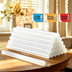50 PCS Full Size Hot Glue Sticks 8" X 0.43" | Strong Bonding - Image 2