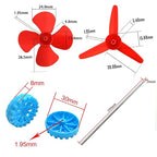 EUDAX 6 Set DC Motors Kit, Mini Electric Hobby Motor 3V -12V 25000 RPM Strong - Image 4