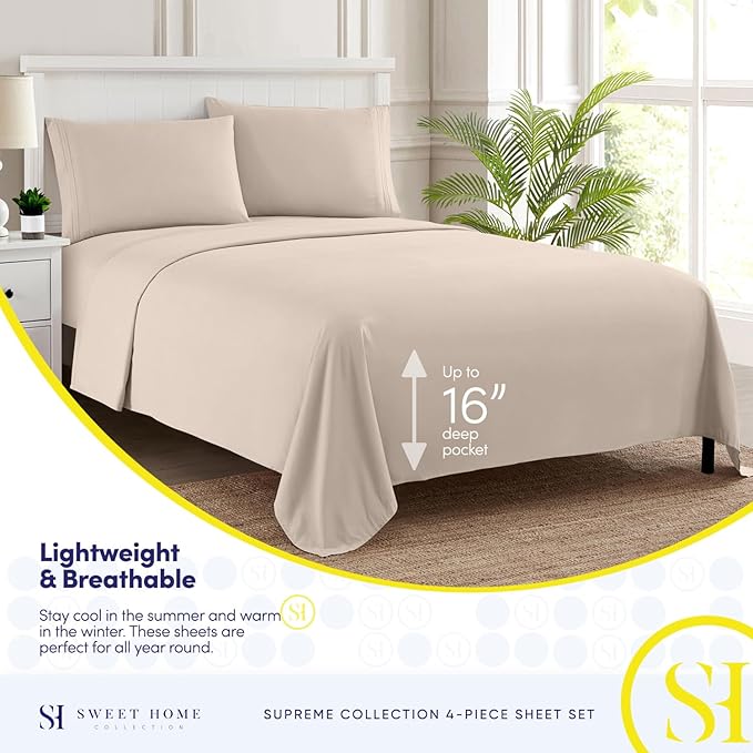 RV Queen Bed Sheets - Image 3