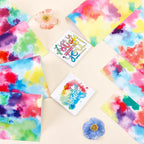 Tintnut Tie Dye Permanent Vinyl 8 Sheets 12"x10" Easter Adhesive Vinyl | - Image 7