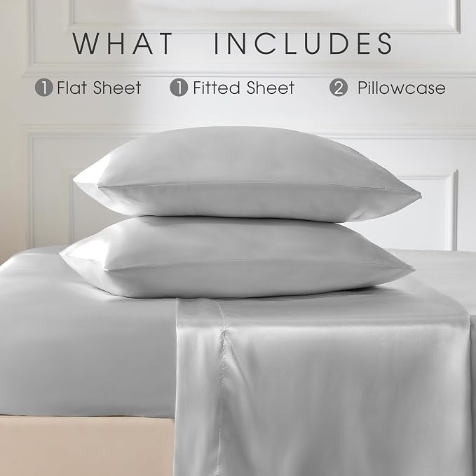 FreshCulture Satin Sheets California King - Image 3