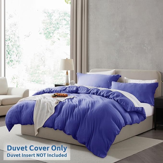 Nestl Royal Blue Duvet Cover Full Size - Image 2