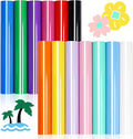 DUEUIOE Heat Transfer Vinyl 13 Pack 12"x10" PU HTV Vinyl Easy to Cut Iron on by Unknown