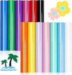 DUEUIOE Heat Transfer Vinyl 13 Pack 12"x10" PU HTV Vinyl Easy to Cut Iron on by Unknown