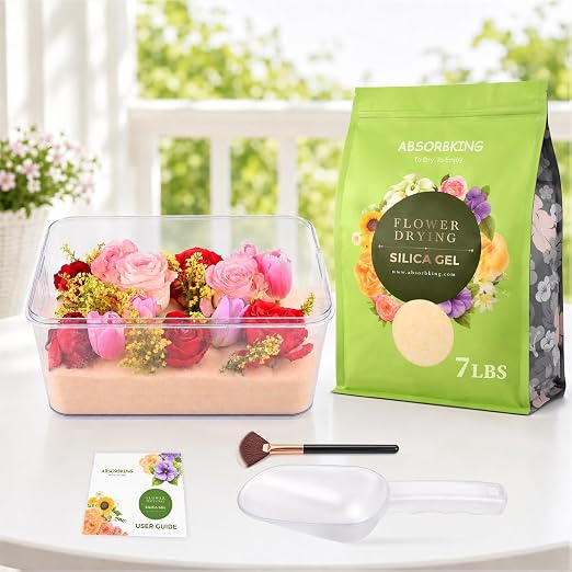 Absorbking Silica Gel Flower Drying, 7LBS Flower Preservation Kit - Image 8