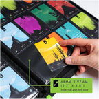 Vault X 12 Pocket Zip Binder, 480 Cards, Exo-Tec Material, 20 Side-Loading Pages - Image 6