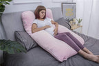 MOON PINE Pregnancy Pillow, U Shaped Full Body Pillow - Image 5
