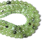 36pcs 10mm Natural Prehnite Jade Stone Round Loose Spacer Beads - Image 3