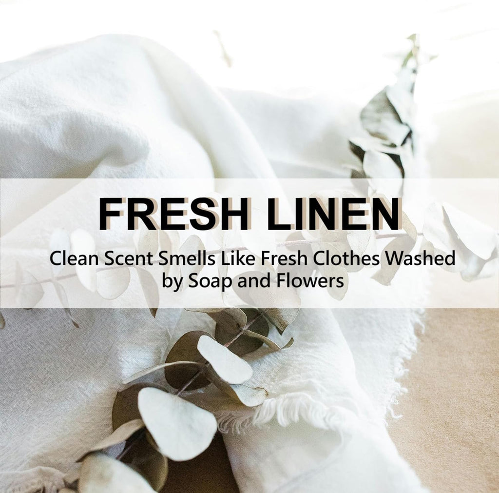 ROSE COTTAGE Large 12 Packs Fresh Linen Hanging Closet Deodorizer Air Freshener Long Lasting Scented Sachets Smell Goods for House