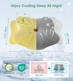 DONAMA Cervical Pillow for Sleeping, Contour Memory Foam Pillow for Neck and - Image 4