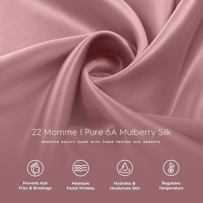 TAFTS 22mm 100% Pure Mulberry 6A Silk Pillowcase - Image 5