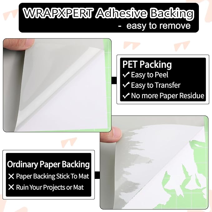 WRAPXPERT Gray Permanent Vinyl, Matte Grey Permanent - Image 3