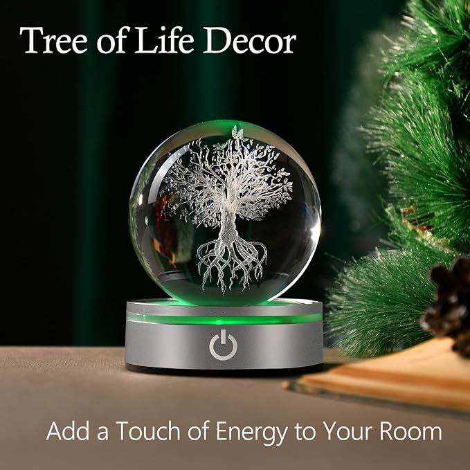 IFOLAINA Tree of Life Gifts for Him Her Friends Birthday | 3D Tree of Life - Image 3