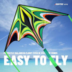 Kite, Large Delta Kites for Kids and Adults, Durable Multifunctional Beach Kite - Image 5