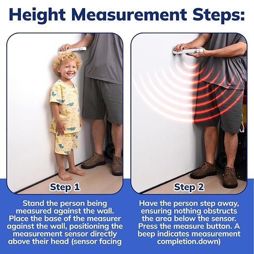 Portable Height Measurement for Kids & Adults | 3-Second Infrared Digital - Image 7