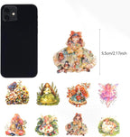 60Pcs Kawaii Girls Stickers for Journaling - Image 7