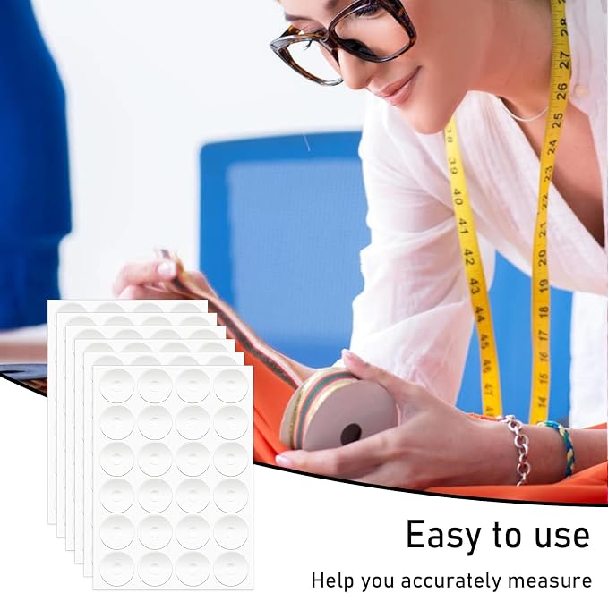 144pcs Non-Slip Silicone Grips for Quilt Templates, Quilting Rulers, Adhesive - Image 7