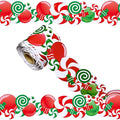 69Ft Christmas Candy Border Christmas Decoration Borders by WUYUEJXI