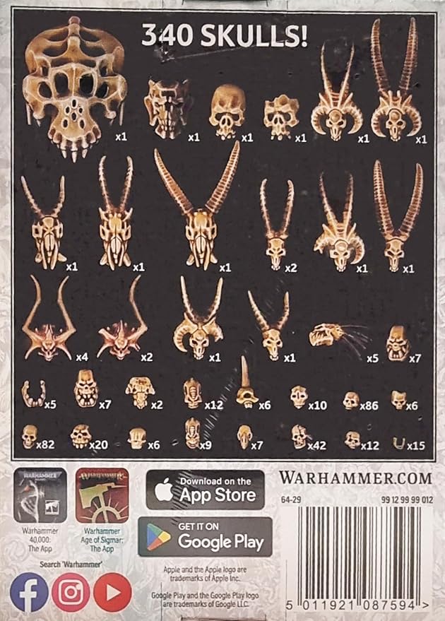 Games Workshop 99129999012" Citadel Skulls Miniature, 12 years to 99 years - Image 3