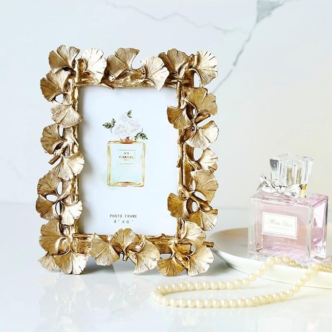 1PCS 4x6 Ginkgo Leaf Picture Frame - Image 3