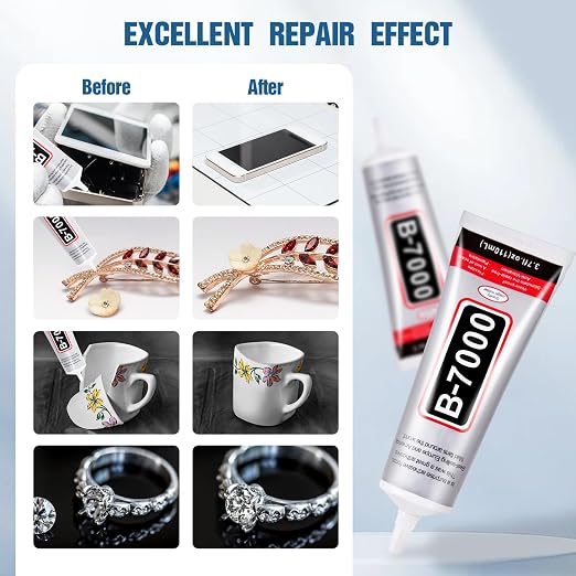 110 ml B7000 Adhesive for Crafts, Jewelry Making, Nail Art - Image 4
