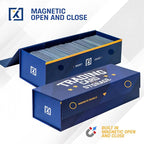 HOMEXPRO Easy Fold Trading Card Storage Box Magnetic Lid | Toploader Storage - Image 5