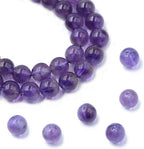 AD Beads Natural Gemstone Round Loose Beads 15" by ADBeads