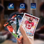 1000ct Clear Card Sleeves for Trading Cards, Soft Baseball Sports Card Sleeves - Image 5