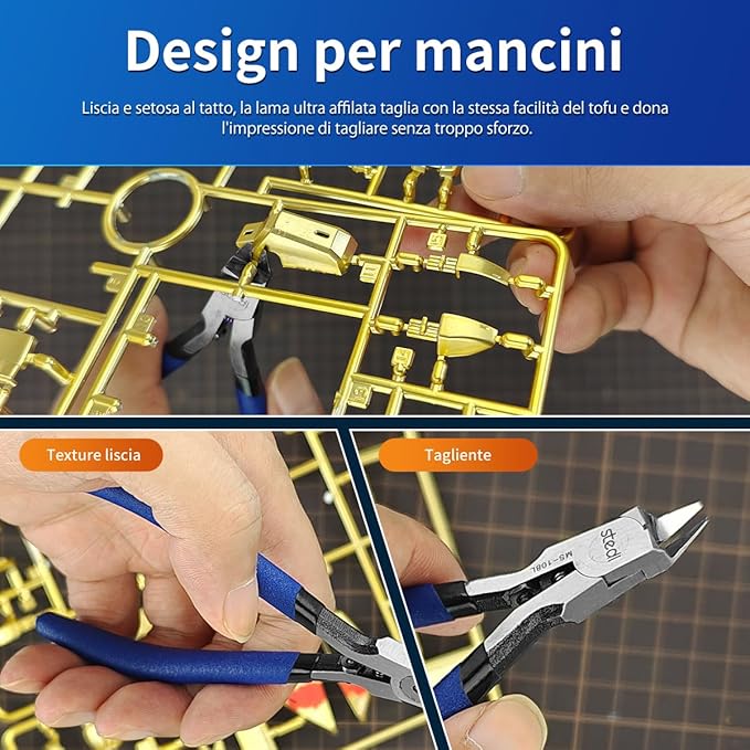stedi Ultimate Model Nippers, Sprue Cutter Ultra-thin | Single-edged Hobby - Image 4