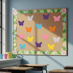 Ireer 48 Pcs Large Foam Butterfly Cutouts 6 Inch Colorful Spring Bulletin Board - Image 4