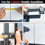 King&Charles Aluminum Cabinet Hardware Jig&Auto Center Punch | Avoid Jitter - Image 5