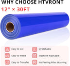 HTVRONT Royal Blue Heat Transfer Vinyl, Compatible - Image 4