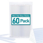 60 Count Premium Hot Glue Sticks 6" Long x 0.27" Diameter Mini Size Hot Melt - Image 8