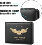 MUDOR 120 Pockets Coin Collection Book, PVC FREE Silver Dollar Coin Holder | - Image 5