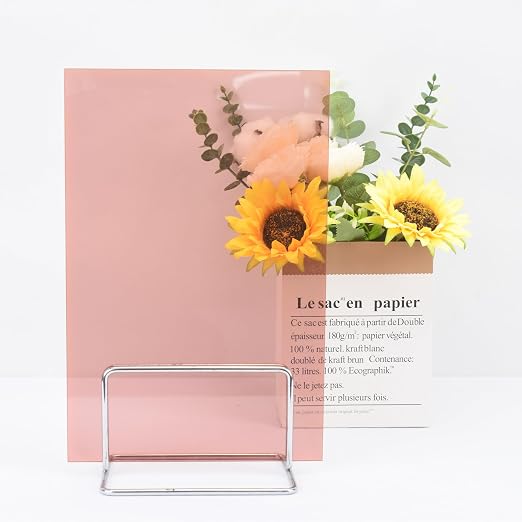 6 PCS Translucent Light Teal Cast Acrylic Sheets 8" x 12" x 0.118", Plexiglass - Image 8